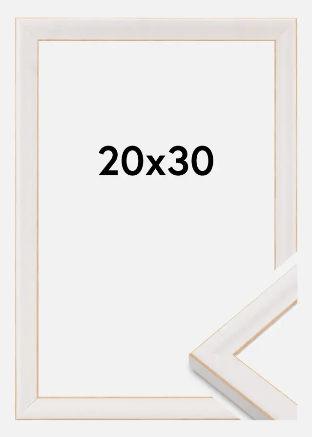 Marco Marie Claire Acrílico Blanco 20x30 cm