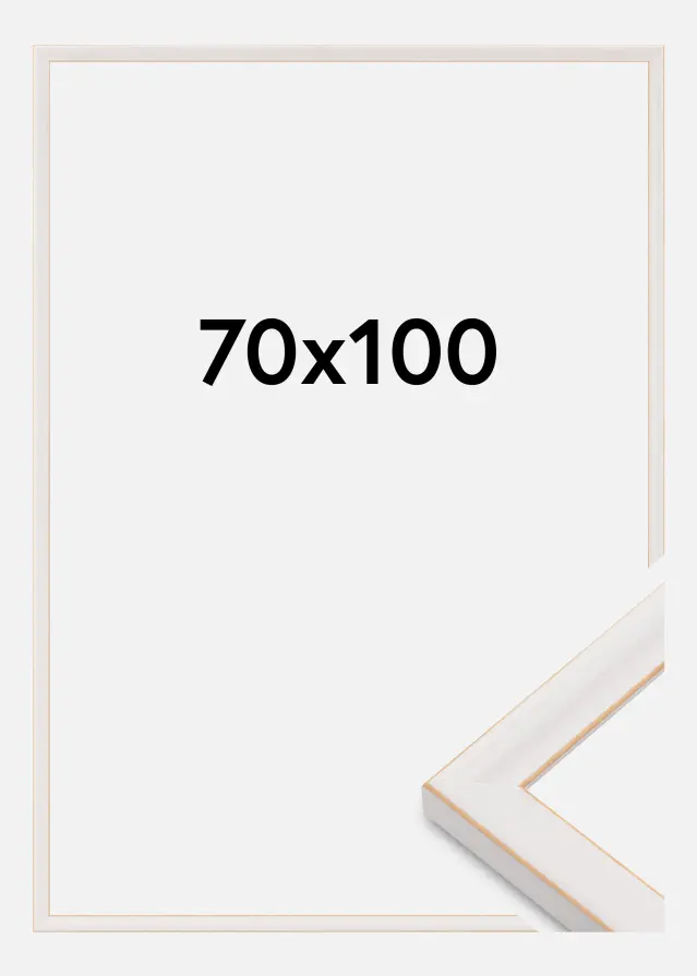 Marco Marie Claire Acrílico Blanco 70x100 cm