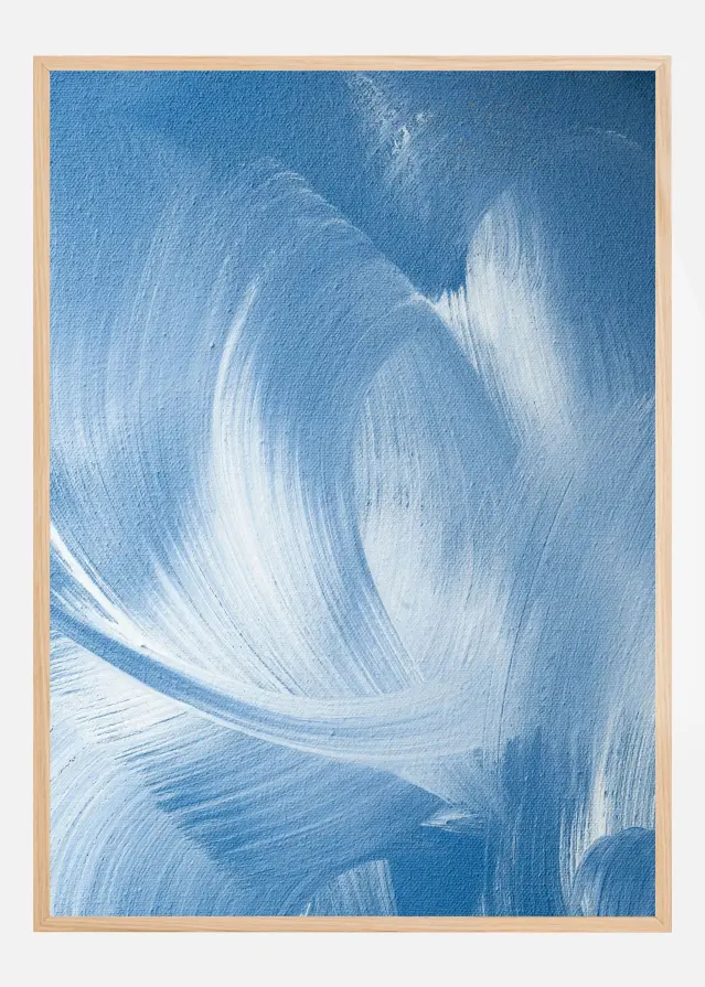 Acrylic Waves No 2 Póster