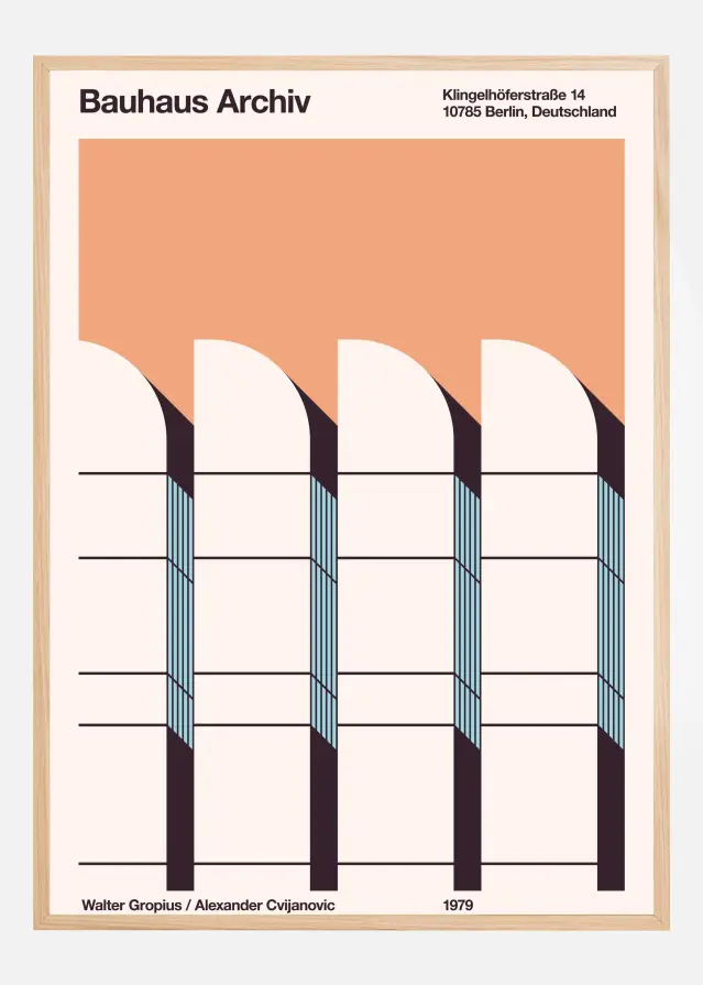 Bauhaus Archiv Póster