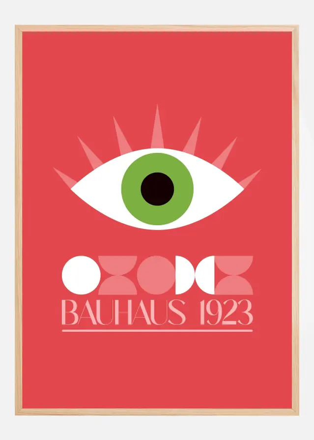 Bauhaus Goz Póster