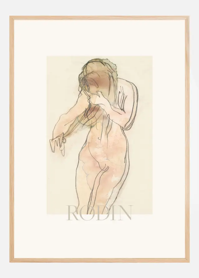 Study of Nude Póster