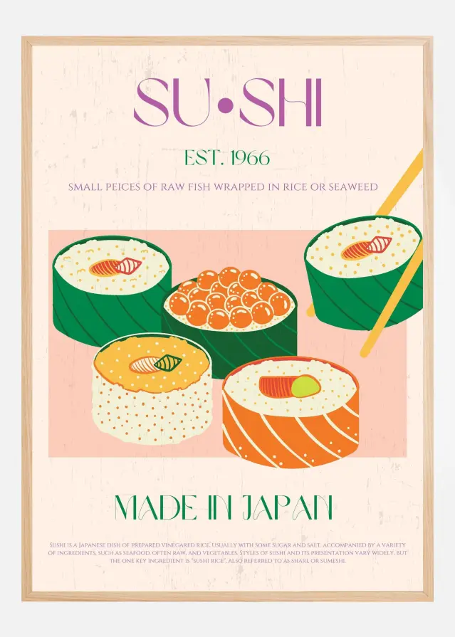 Sushi Póster