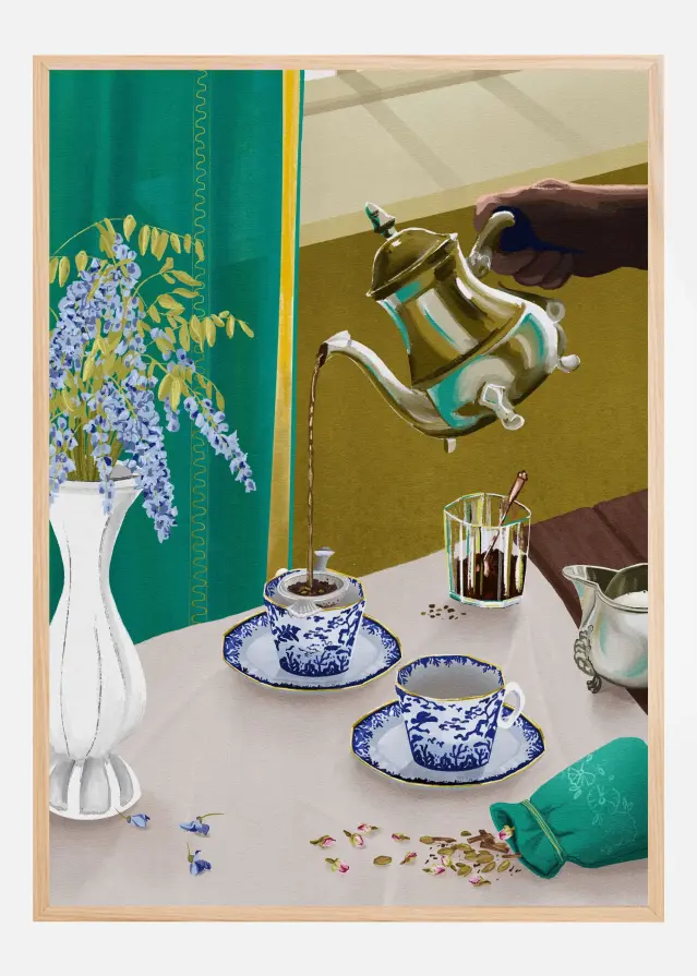 I Despise English Tea Póster