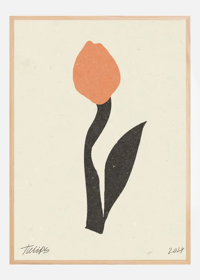 Modern Flower 01 Póster