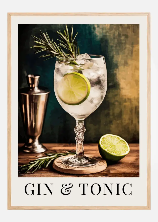 Gin a Tonic Póster