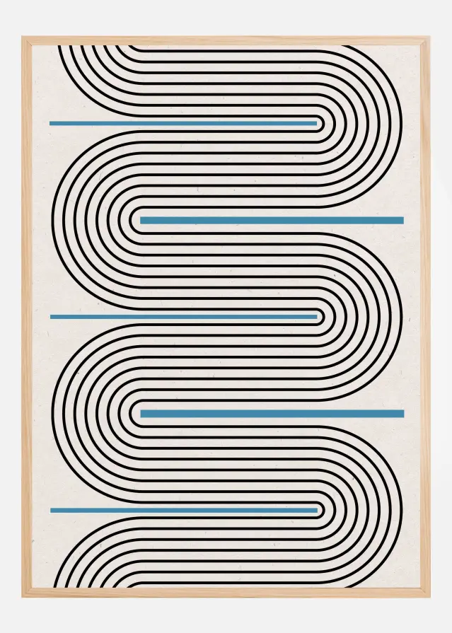 Modern Contemporary Balance No.4 Póster