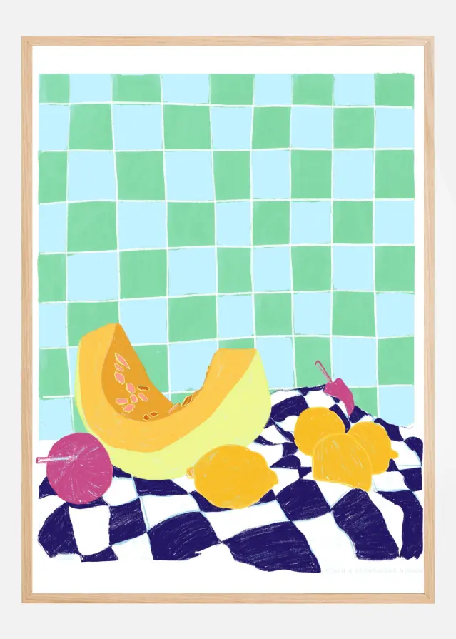 Pandc Neonstilllife Copy Póster