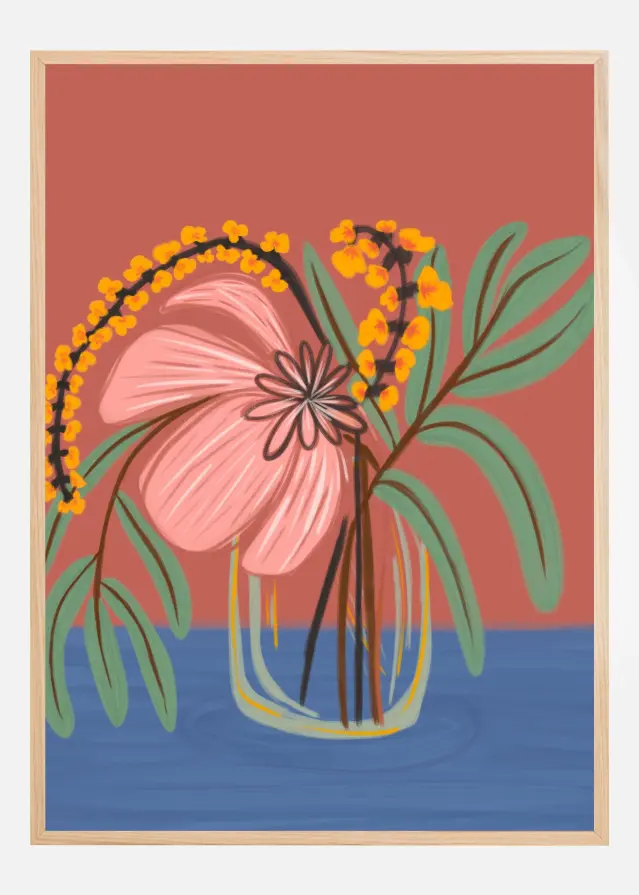 Earthen Blossom Póster