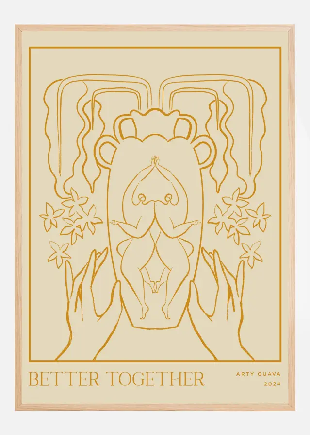 Vessel Collection : Better Together (LineArt) Póster