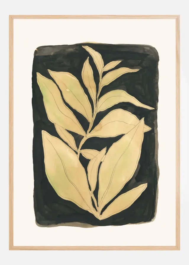 Foliage noir N.2 Póster