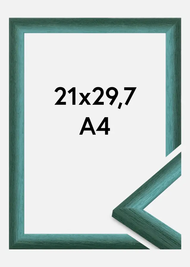 Marco Cornwall Vidrio acrílico Verde oscuro 21x29,7 cm (A4)
