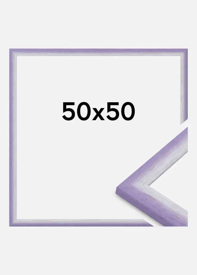 Marco Cornwall Vidrio acrílico lila claro 50x50 cm