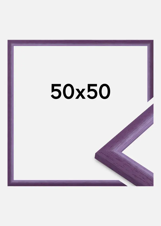 Marco Cornwall Vidrio acrílico Lila 50x50 cm