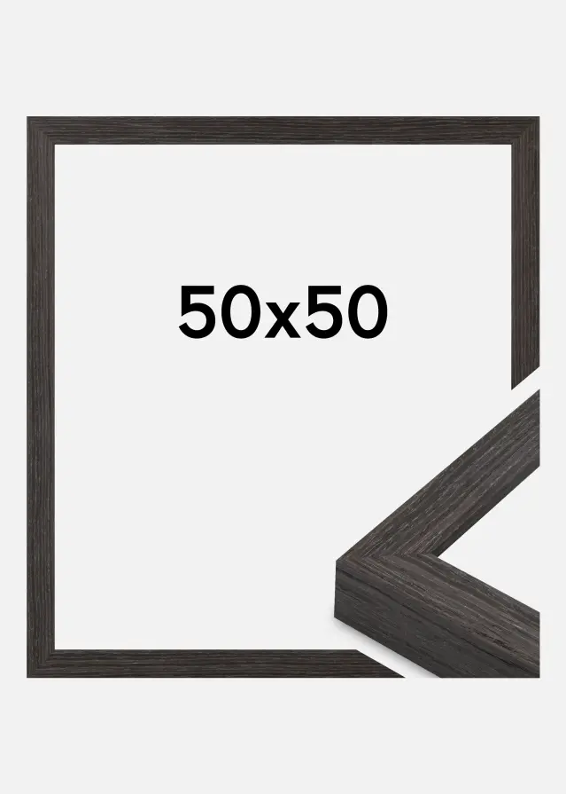 Marco Cotswold Vidrio acrílico Gris 50x50 cm
