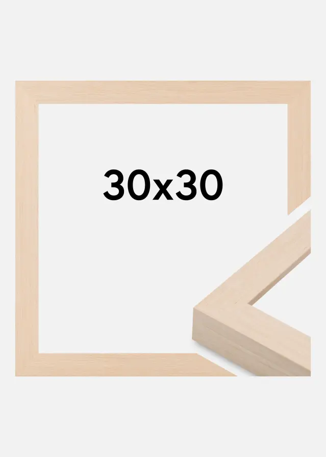 Marco Cotswold Vidrio acrílico Marfil 30x30 cm