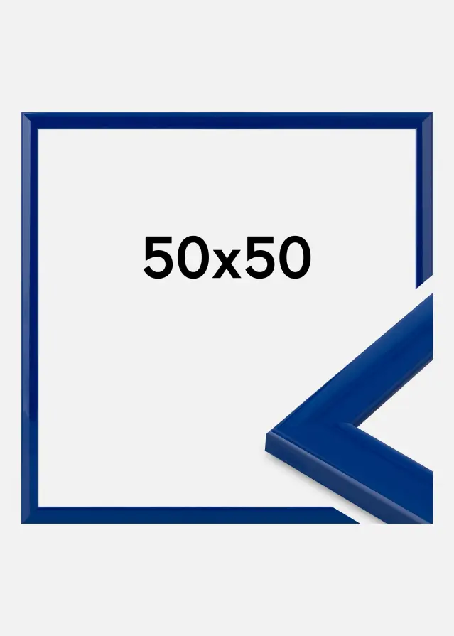 Marco Dorset Vidrio acrílico Azul oscuro 50x50 cm