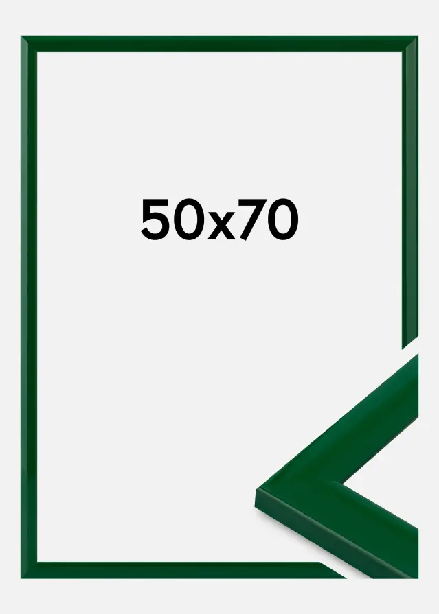 Marco Dorset Vidrio acrílico Verde 50x70 cm