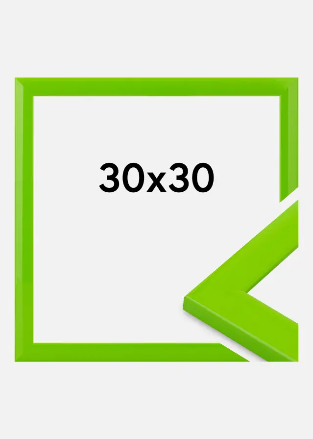 Marco Dorset Vidrio acrílico Verde claro 30x30 cm