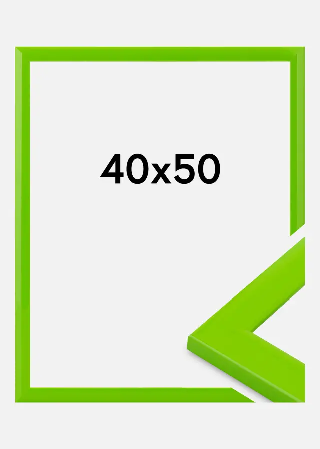 Marco Dorset Vidrio acrílico Verde claro 40x50 cm