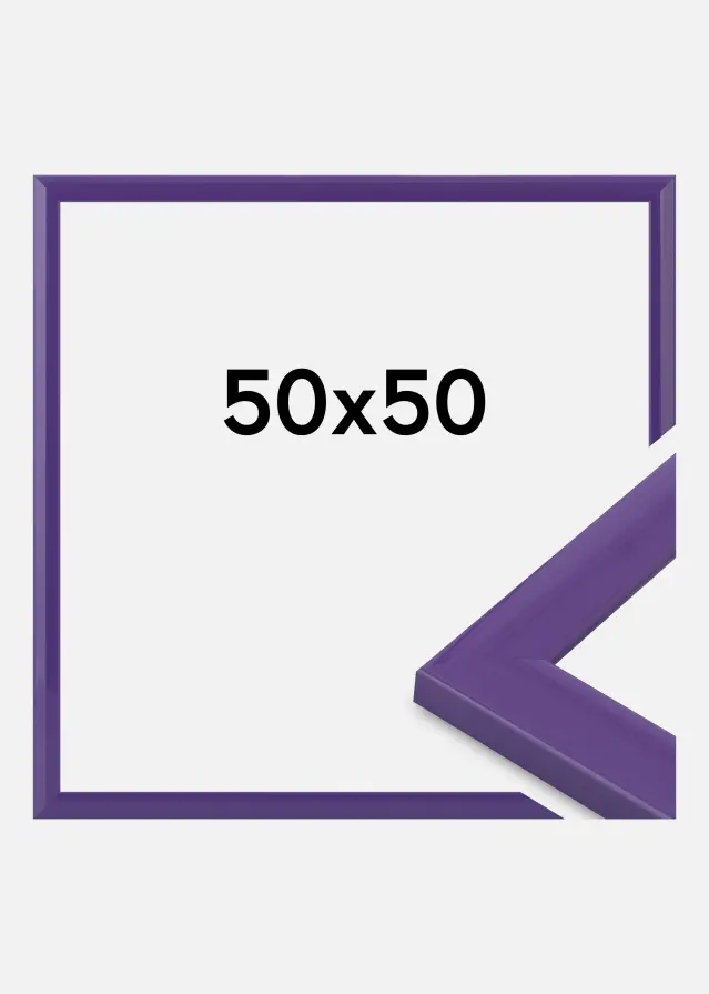 Marco Dorset Vidrio acrílico Lila 50x50 cm