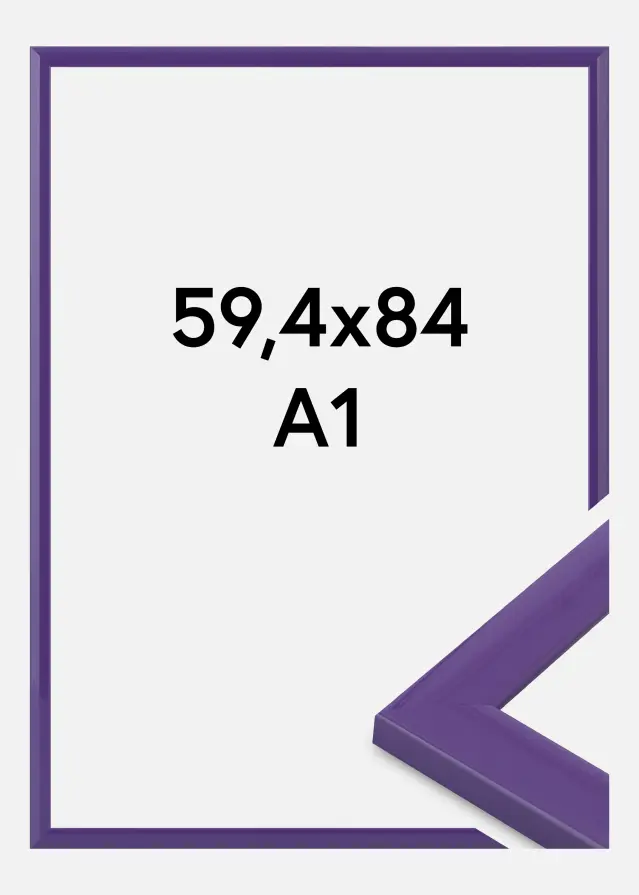 Marco Dorset Vidrio acrílico Lila 59,4x84,1 cm (A1)