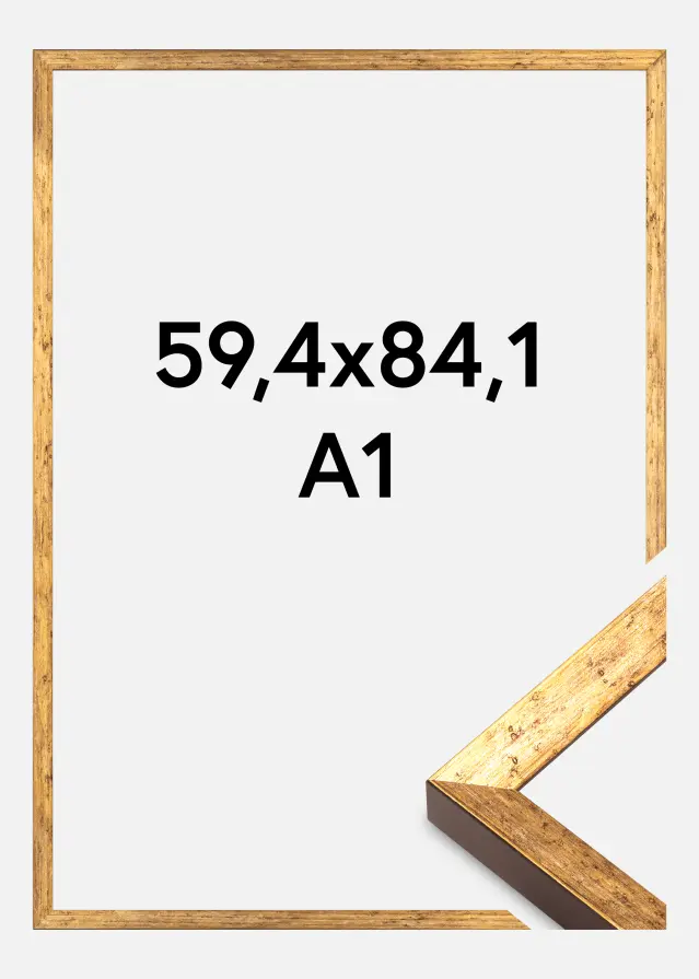 Marco Dune Acrílico Oro 59,4x84,1 cm (A1)