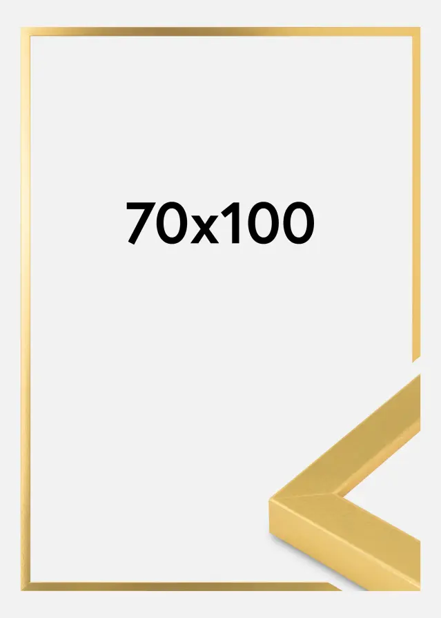 Macro de cuadro Oro Ancho 70 x 100 cm