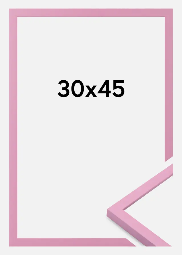 Marco Kent Vidrio acrílico Rosa 30x45 cm