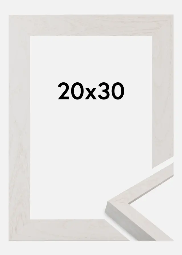 Marco Wells Vidrio acrílico Blanco 20x30 cm