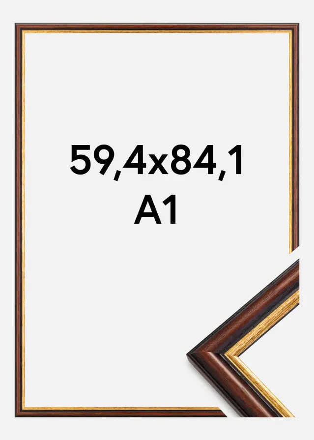 Marco Siljan Vidrio acrílico Marrón 59,4x84,1 cm (A1)