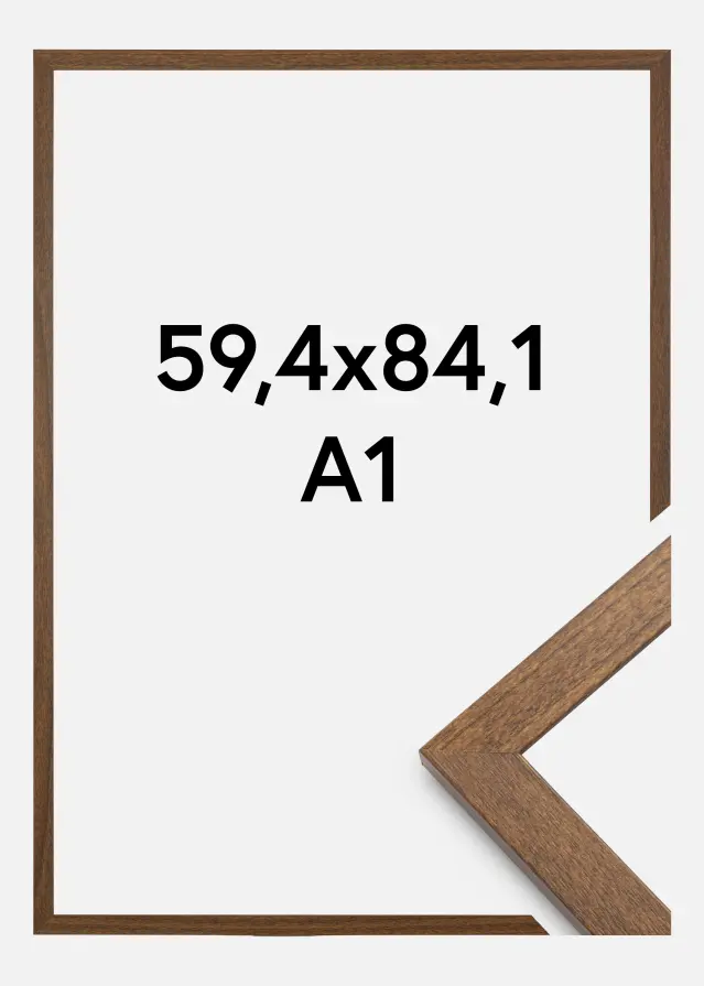 Marco Stilren Vidrio acrílico Warm Brown 59,4x84,1 cm (A1)