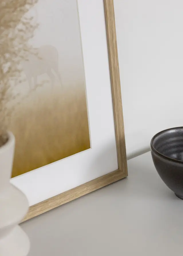 Marco Vemdalen Vidrio acrílico Roble 21x95 cm