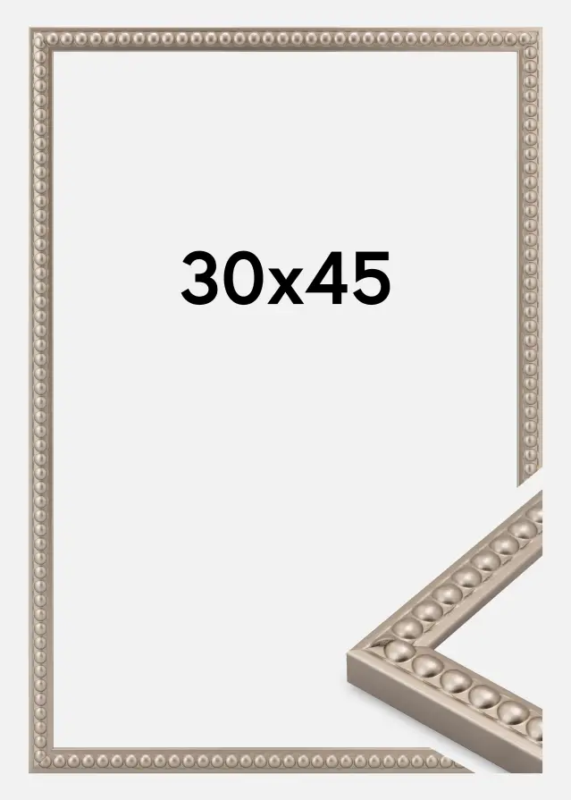 Marco Perla Vidrio acrílico Champagne 30x45 cm