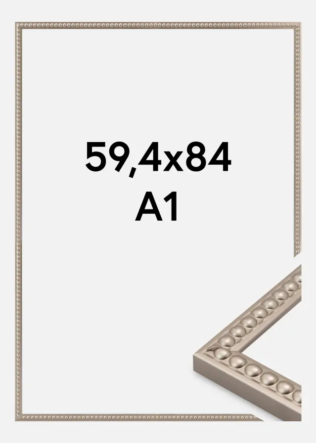 Marco Perla Vidrio acrílico Champagne 59,4x84 cm (A1)