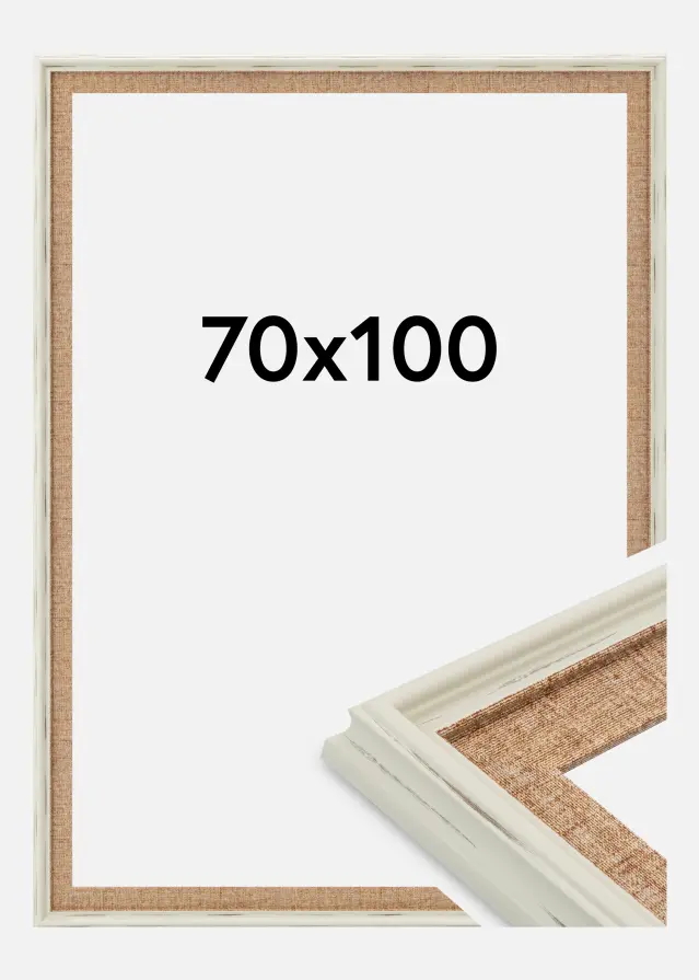 Marco Sandweave Vidrio acrílico Blanco 70x100 cm