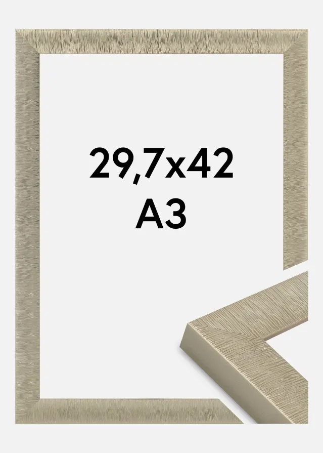 Marco Sahara Vidrio acrílico Champagne 29,7x42 cm (A3)