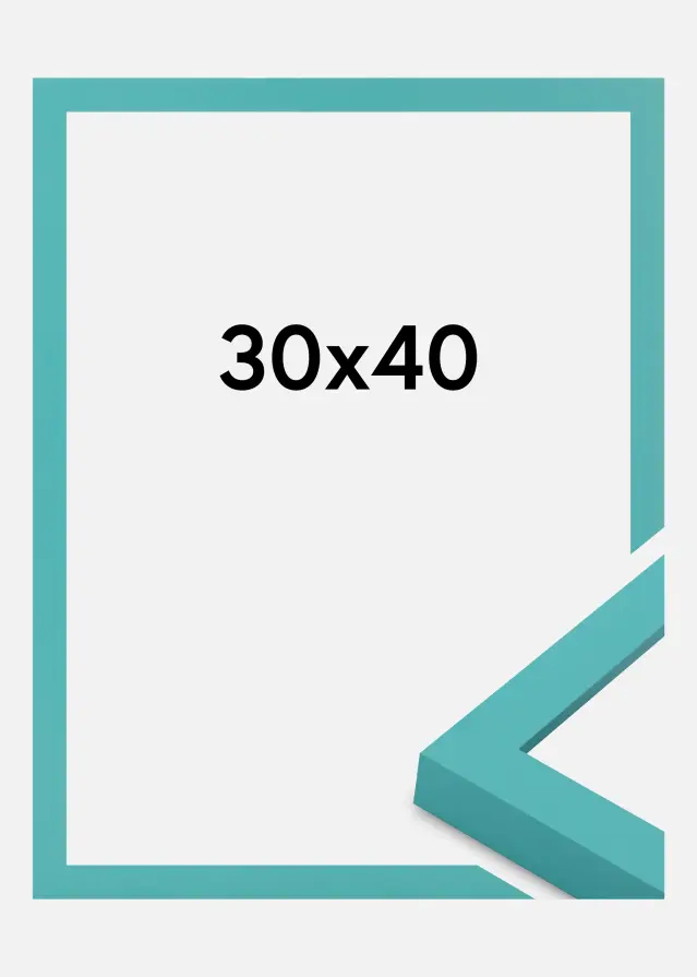 Marco Selection Vidrio acrílico Aqua Blue 30x40 cm