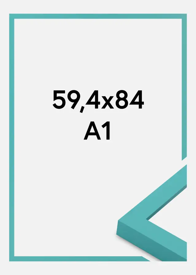 Marco Selection Vidrio acrílico Aqua Blue 59.4x84 cm (A1)