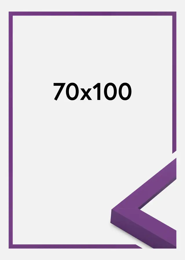 Marco Selection Vidrio acrílico Deep Lilac 70x100 cm