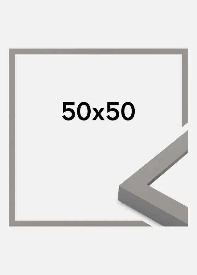 Marco Selection Vidrio acrílico Grey 50x50 cm