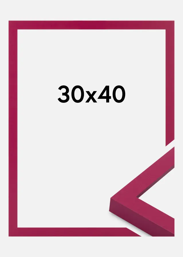 Marco Selection Vidrio acrílico Hot Pink 30x40 cm