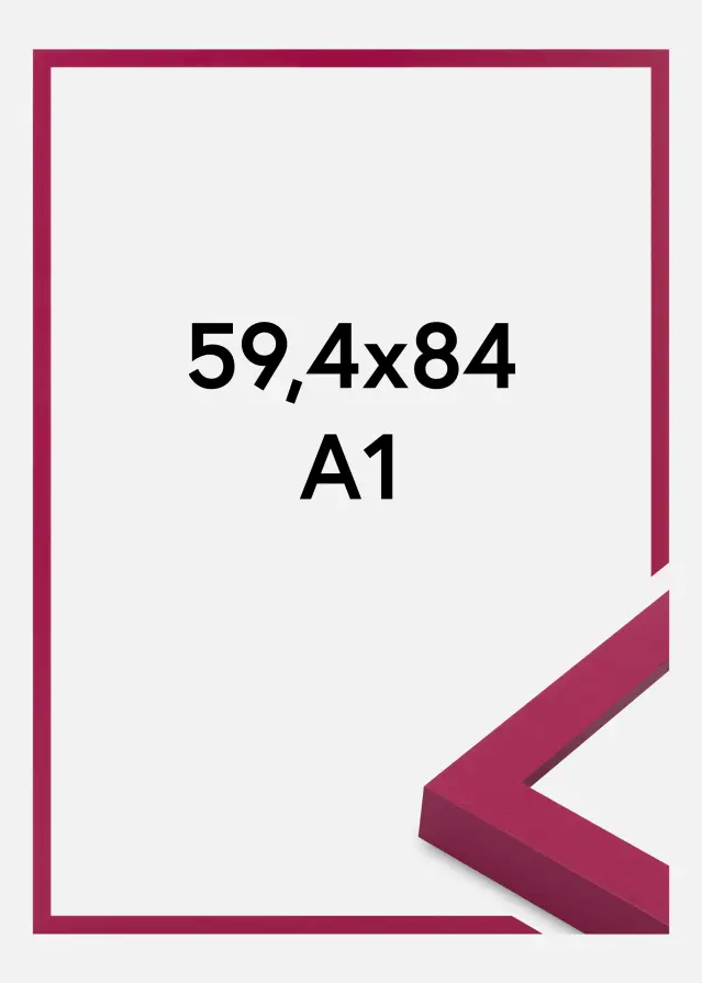 Marco Selection Vidrio acrílico Hot Pink 59.4x84 cm (A1)
