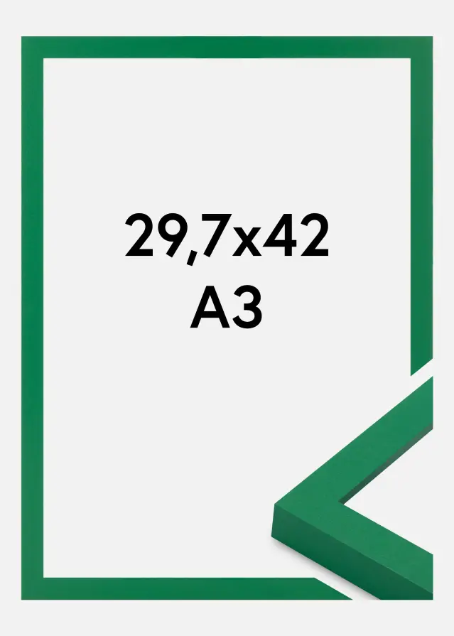 Marco Selection Vidrio acrílico Light Green 29.7x42 cm (A3)
