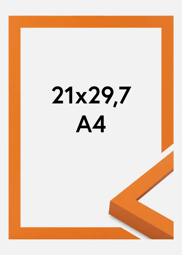 Marco Selection Vidrio acrílico Orange 21x29.7 cm (A4)