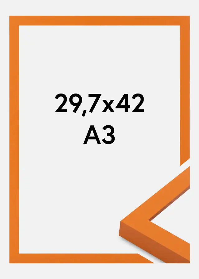 Marco Selection Vidrio acrílico Orange 29.7x42 cm (A3)