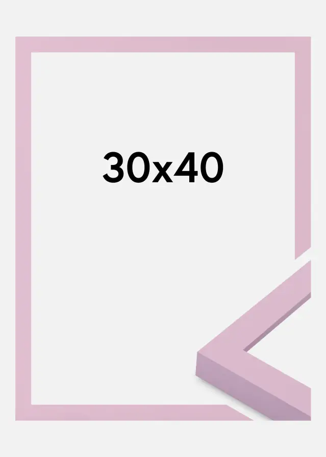 Marco Selection Vidrio acrílico Pink 30x40 cm