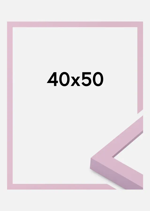 Marco Selection Vidrio acrílico Pink 40x50 cm