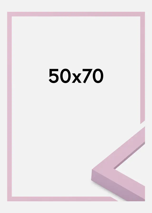 Marco Selection Vidrio acrílico Pink 50x70 cm