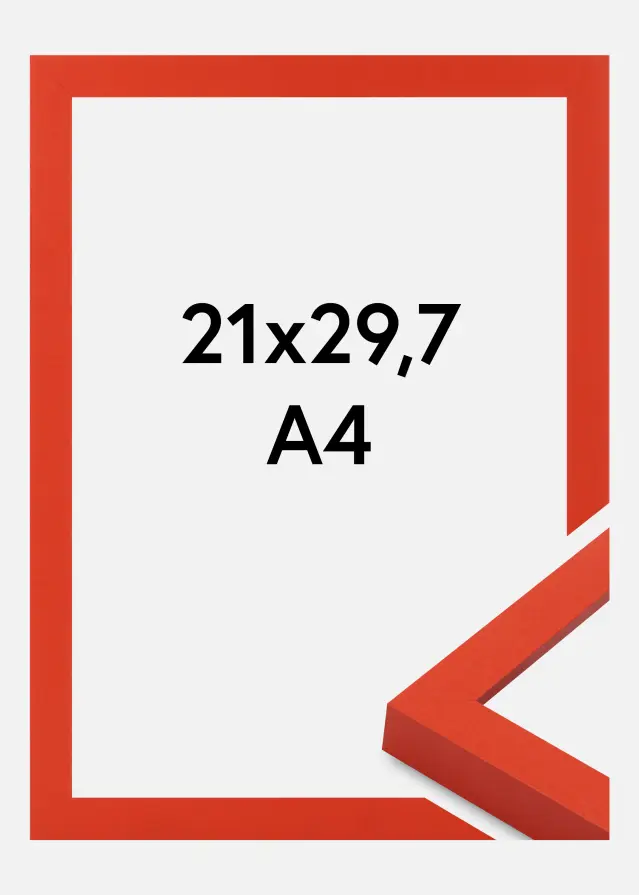 Marco Selection Vidrio acrílico Red 21x29.7 cm (A4)